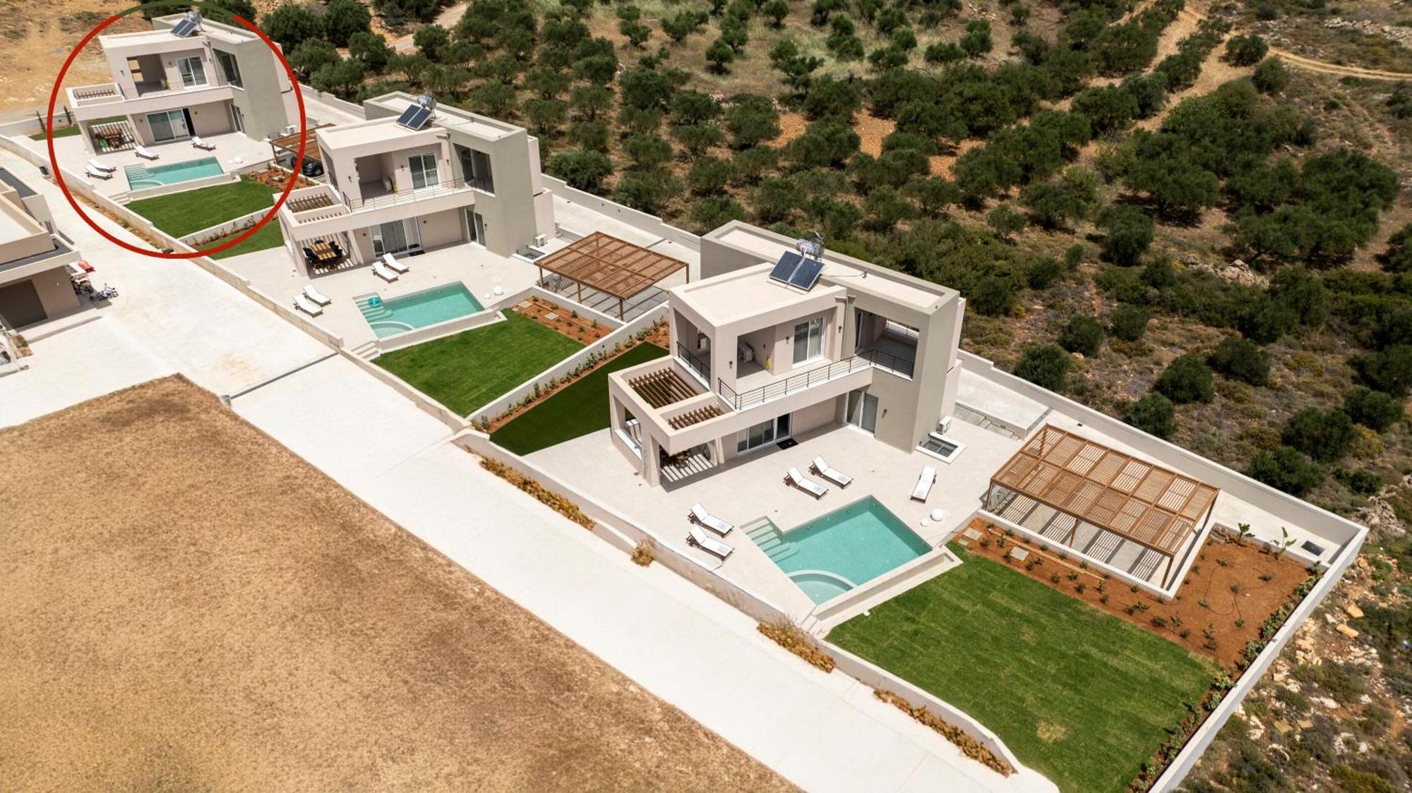 Blue Sky Villas Arkalochori Room photo