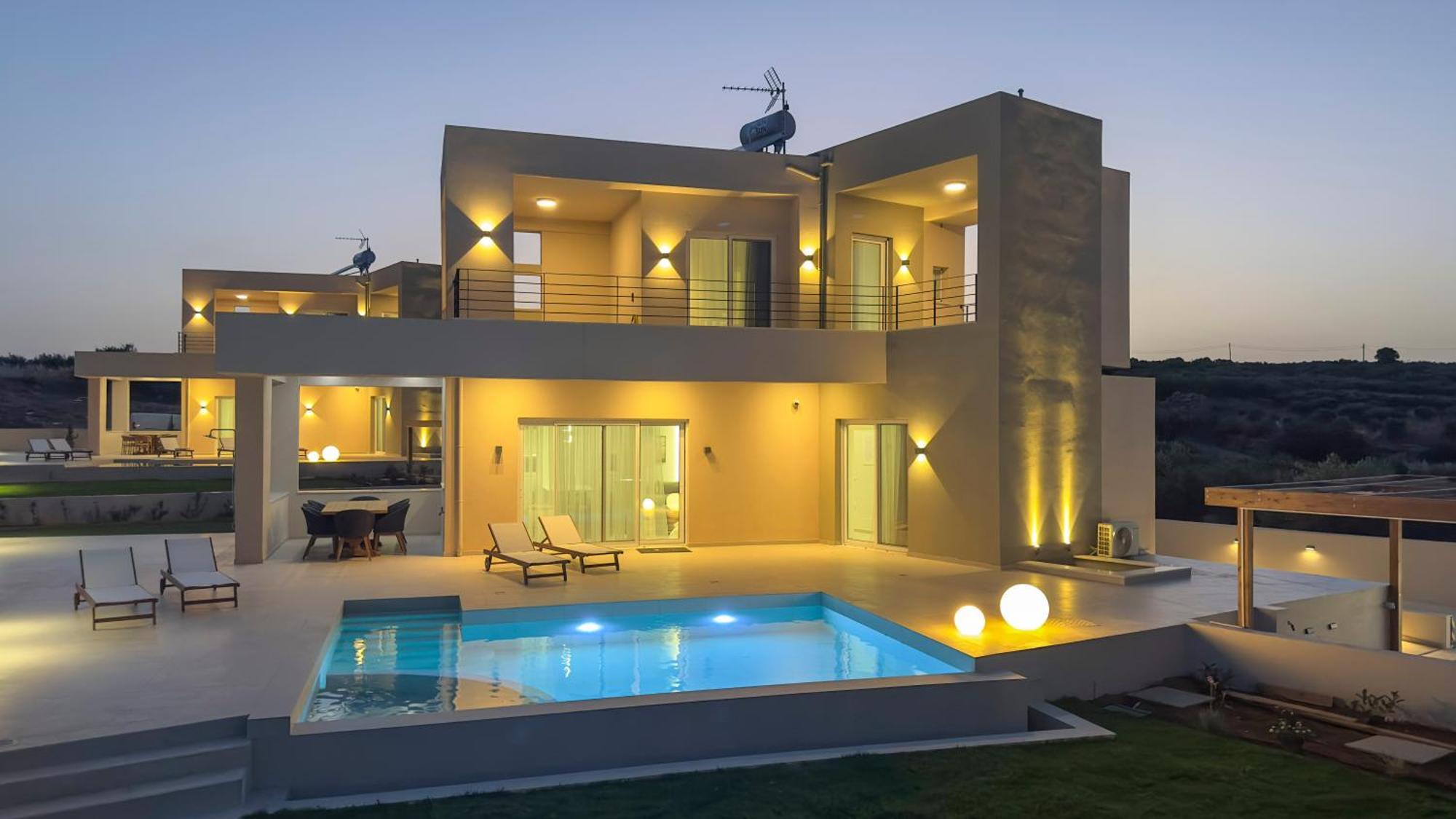 Blue Sky Villas Arkalochori Room photo