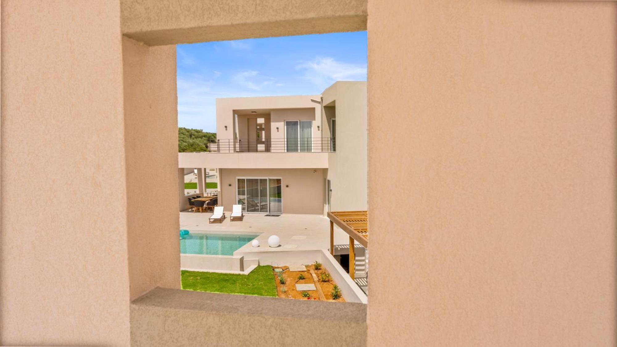 Blue Sky Villas Arkalochori Exterior photo