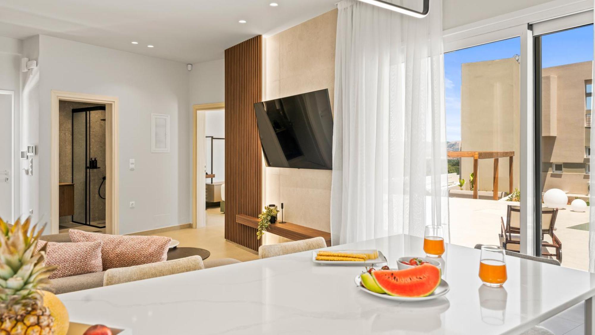 Blue Sky Villas Arkalochori Exterior photo